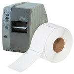 4 x 12" White Direct Thermal Labels  - 500/Roll (4/Rolls Case)