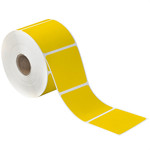 2 x 3" Yellow Desktop Direct Thermal Label  - 500/Roll (24/Rolls Case)