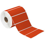 4 x 1 1/2" Red Desktop Direct Thermal Label  - 960/Roll (12/Rolls Case)