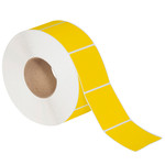 2 x 3" Yellow Thermal Transfer Labels  - 2000/Roll (8/Rolls Case)