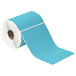 4 x 6" Blue Desktop Thermal Transfer Labels  - 250/Roll (12/Rolls Case)