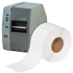 4 x 13"  White Thermal Transfer Labels  - 465/Roll (4/Rolls Case)
