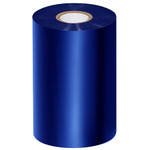 4.33" x 1476' Blue Thermal Transfer Ribbons- Wax/Resin - 6 Rolls/Case