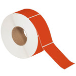 3 x 5" Red Direct Thermal Labels  - 1200/Roll (6/Rolls Case)