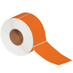 4 x 6 1/2" Orange Direct Thermal Labels  - 900/Roll (4/Rolls Case)
