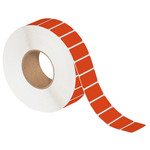 2 x 1" Red Direct Thermal Labels  - 5100/Roll (8/Rolls Case)