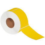 4 x 6 1/2" Yellow Direct Thermal Labels  - 900/Roll (4/Rolls Case)