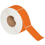 3 x 5" Orange Direct Thermal Labels  - 1300/Roll (6/Rolls Case)