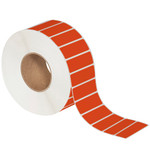 3 x 1" Red Thermal Transfer Labels  - 5100/Roll (6/Rolls Case)