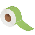 4 x 6 1/2" Green Direct Thermal Labels  - 900/Roll (4/Rolls Case)
