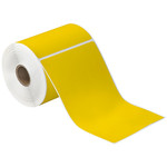 4 x 6 1/2" Yellow Desktop Direct Thermal Label  - 230/Roll (12/Rolls Case)