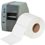 5 x 4"  White Thermal Transfer Labels  - 1500/Roll (4/Rolls Case)