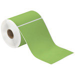 4 x 6 1/2" Green Desktop Direct Thermal Label  - 230/Roll (12/Rolls Case)
