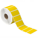 2 x 1" Yellow Desktop Direct Thermal Label  - 1310/Roll (24/Rolls Case)