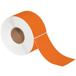 4 x 8" Orange Thermal Transfer Labels  - 800/Roll (4/Rolls Case)
