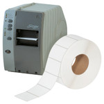 3 x 2" White Thermal Transfer Labels  - 3000/Roll (6/Rolls Case)