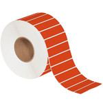 4 x 1" Red Direct Thermal Labels  - 5560/Roll (4/Rolls Case)