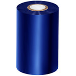 4.02" x 1181' Blue Thermal Transfer Ribbons- Wax/Resin - 6 Rolls/Case