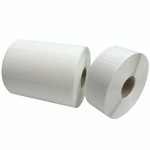 1 x 1"  White Desktop Direct Thermal Labels  - 500/Roll (24/Rolls Case)