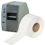 4 x 5"  White Thermal Transfer Labels  - 1300/Roll (4/Rolls Case)