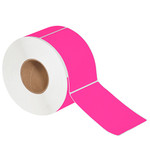 4 x 6" Fluorescent Pink Thermal Transfer Labels  - 1000/Roll (4/Rolls Case)