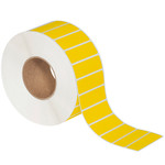 3 x 1" Yellow Direct Thermal Labels  - 5000/Roll (6/Rolls Case)