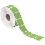 1 1/2 x 3/4" Green Desktop Direct Thermal Label  - 1780/Roll (24/Rolls Case)
