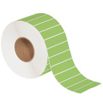 4 x 1" Green Direct Thermal Labels  - 5560/Roll (4/Rolls Case)