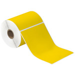 4 x 6" Yellow Desktop Thermal Transfer Labels  - 250/Roll (12/Rolls Case)