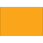4 x 6" Fluorescent Orange Inventory Rectangle Labels - 500/Roll