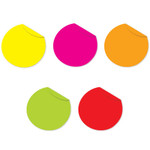 2" Fluorescent Packs Inventory Circles - 5000/Pack