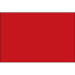 4 x 6" Red Inventory Rectangle Labels - 500/Roll