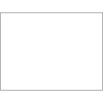 3 x 4" White Inventory Rectangle Labels - 500/Roll