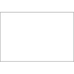 2 x 4" White Inventory Rectangle Labels - 500/Roll