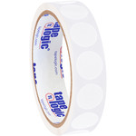 3/4" Circles - White Removable Labels - 500/Roll