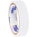 3/4" Circles - Clear Removable Labels - 500/Roll