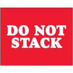 8 x 10" - "Do Not Stack" Labels - 250/Roll