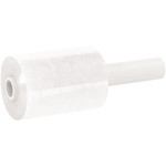 5" x 80 Gauge x 1000' White Extended Core Bundling Film - 12/Case