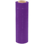18'' x 59 Gauge x 1500' Purple Color-Tinted Hand Stretch Film - 4/Case