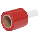 5" x 80 Gauge x 1000' Red Bundling Stretch Film - 12/Case
