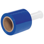 5" x 80 Gauge x 1000' Blue Bundling Stretch Film - 12/Case