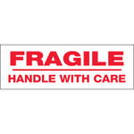 3" x 110 yds. - "Fragile Handle With Care" (6 Pack) Tape Logic® Messaged Carton Sealing Tape - 6/Case