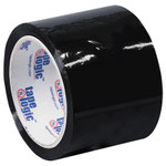 3" x 110 yds Black Tape Logic® Carton Sealing Tape - 24/Case