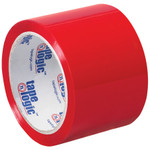 3" x 55 yds. Red Tape Logic® Carton Sealing Tape - 24/Case
