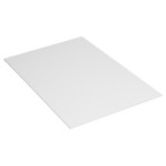 48 x 96" White Plastic Corrugated Sheets - 10/Bundle