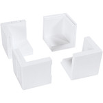 3 3/4 x 3 3/4 x 3 3/4" Foam Corners - 400/Case