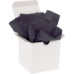 15 x 20" Black Gift Grade Tissue Paper - 960/Sheets Case