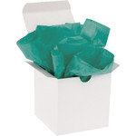 20 x 30" Teal Gift Grade Tissue Paper - 480/Sheets Case