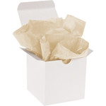 20 x 30" Tan Gift Grade Tissue Paper - 480/Sheets Case