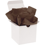 20 x 30" Brown Gift Grade Tissue Paper - 480/Sheets Case